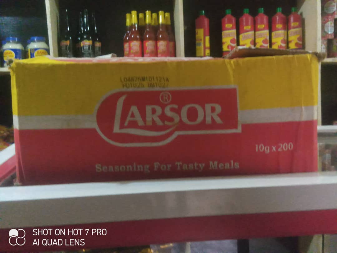 Larson Seasoning Powder 10g (Carton) – Popular Nigerian Condiment for Tasty Meals