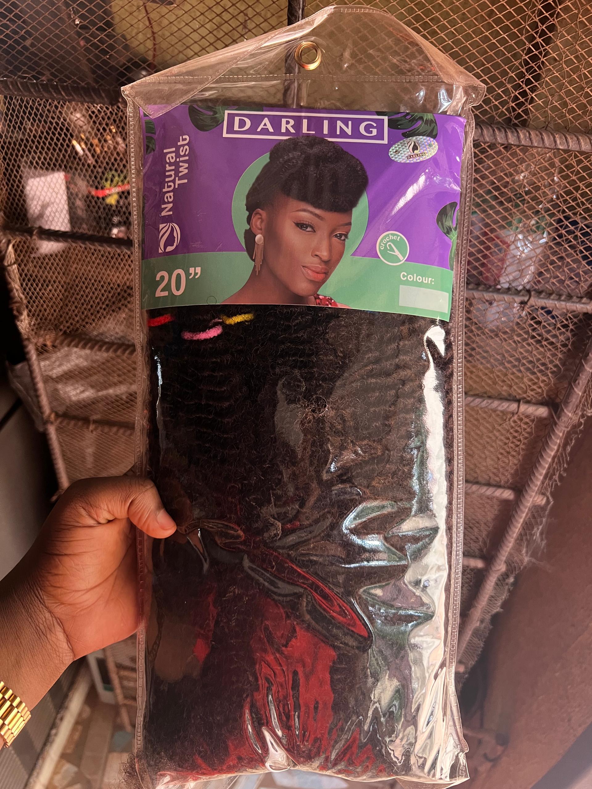 Darling Natural Twist (Kinky) Hair Extension – Color 30 | Soft & Natural Looking Braiding Hair