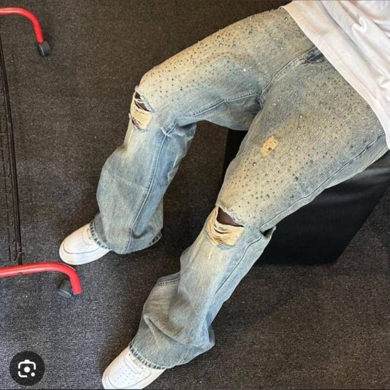 Men’s Baggy Jeans 3XL – Stylish & Comfortable Oversized Denim at Affordable Price