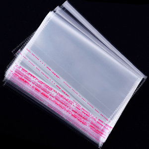 14×20cm OPP Self Adhesive Clear Plastic Packaging Bags | Transparent Cellophane Seal Bags for Food, Jewelry & Snacks