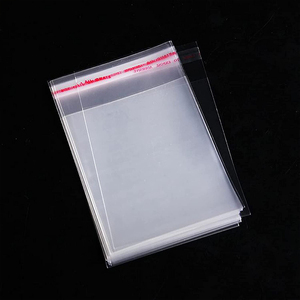 8Γ12cm OPP Self Adhesive Clear Plastic Packaging Bags | Transparent Cellophane Seal Bags for Snacks, Jewelry & Small Items