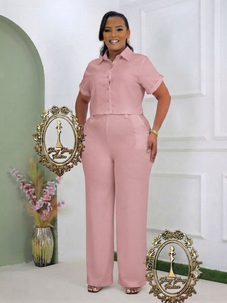 Classy Corporate & Casual Two-Piece Up-and-Down Wear for Women - Image 3